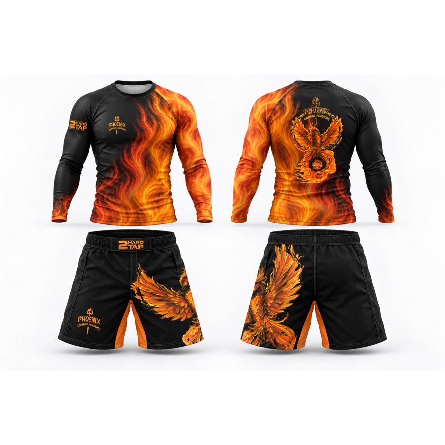 2HARD2TAP custom gear: Phoenix Combat Academy — flame set
